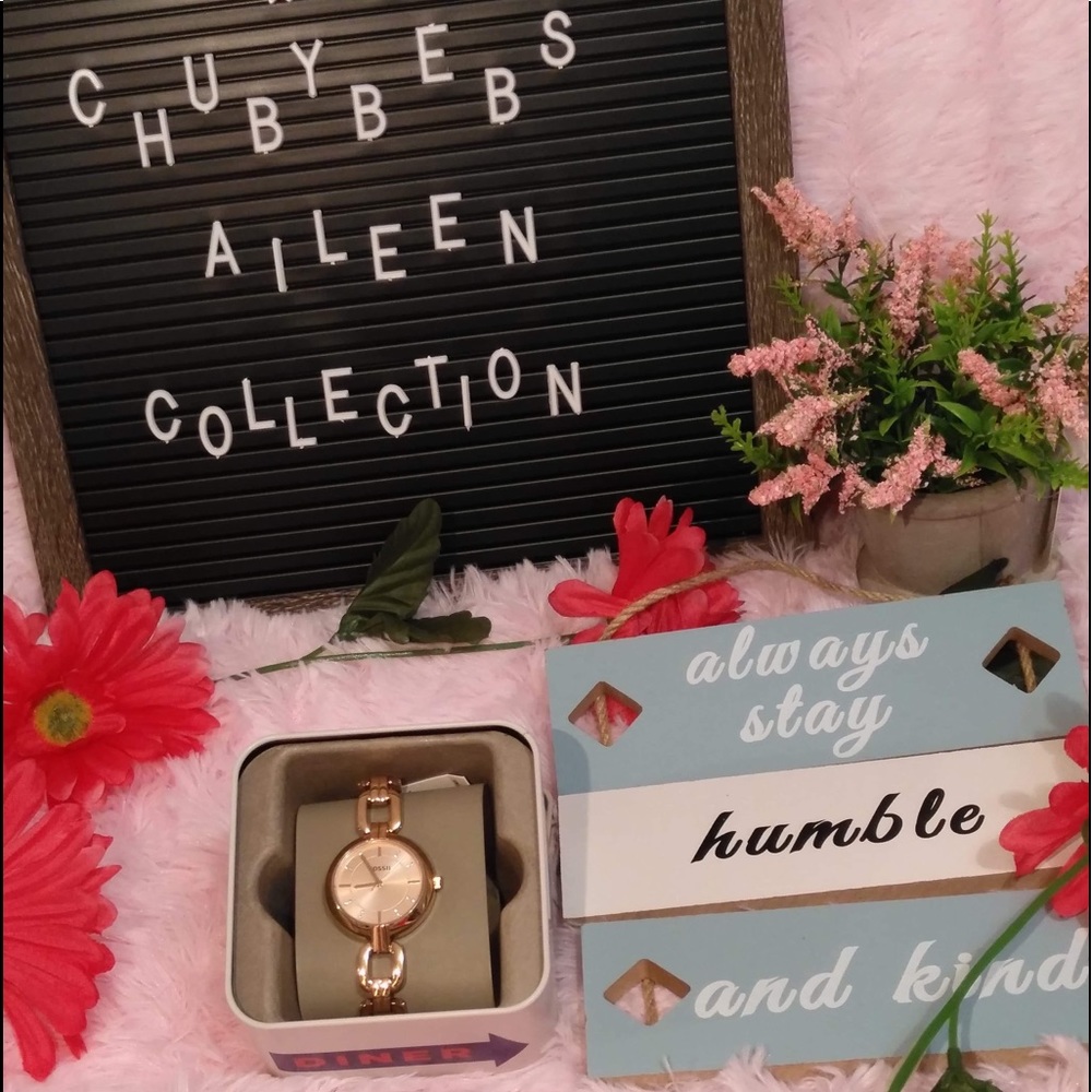 FOSSIL GOLD WATCH - Picture 2 of 7